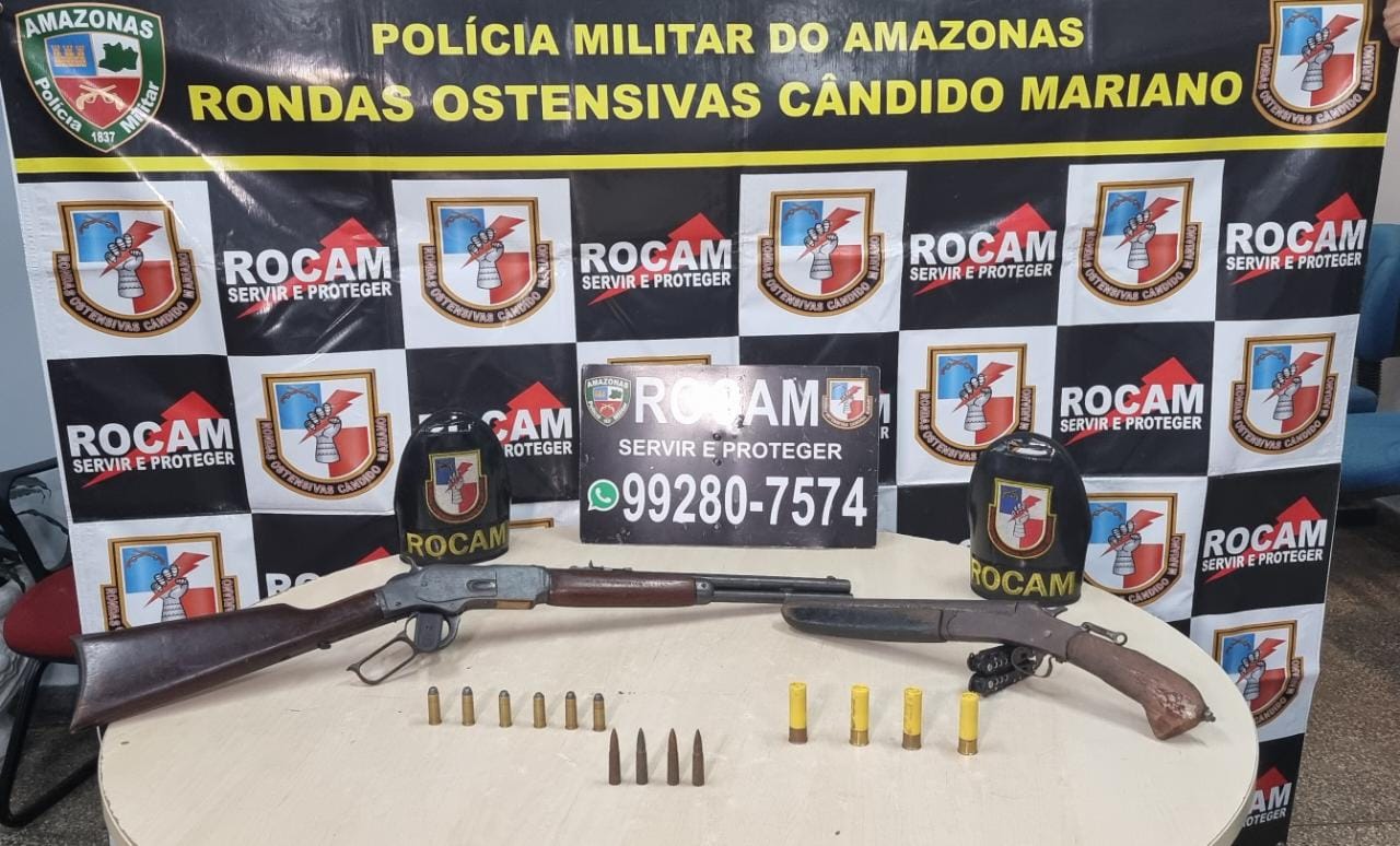 PM prende quatro por porte ilegal de arma de fogo