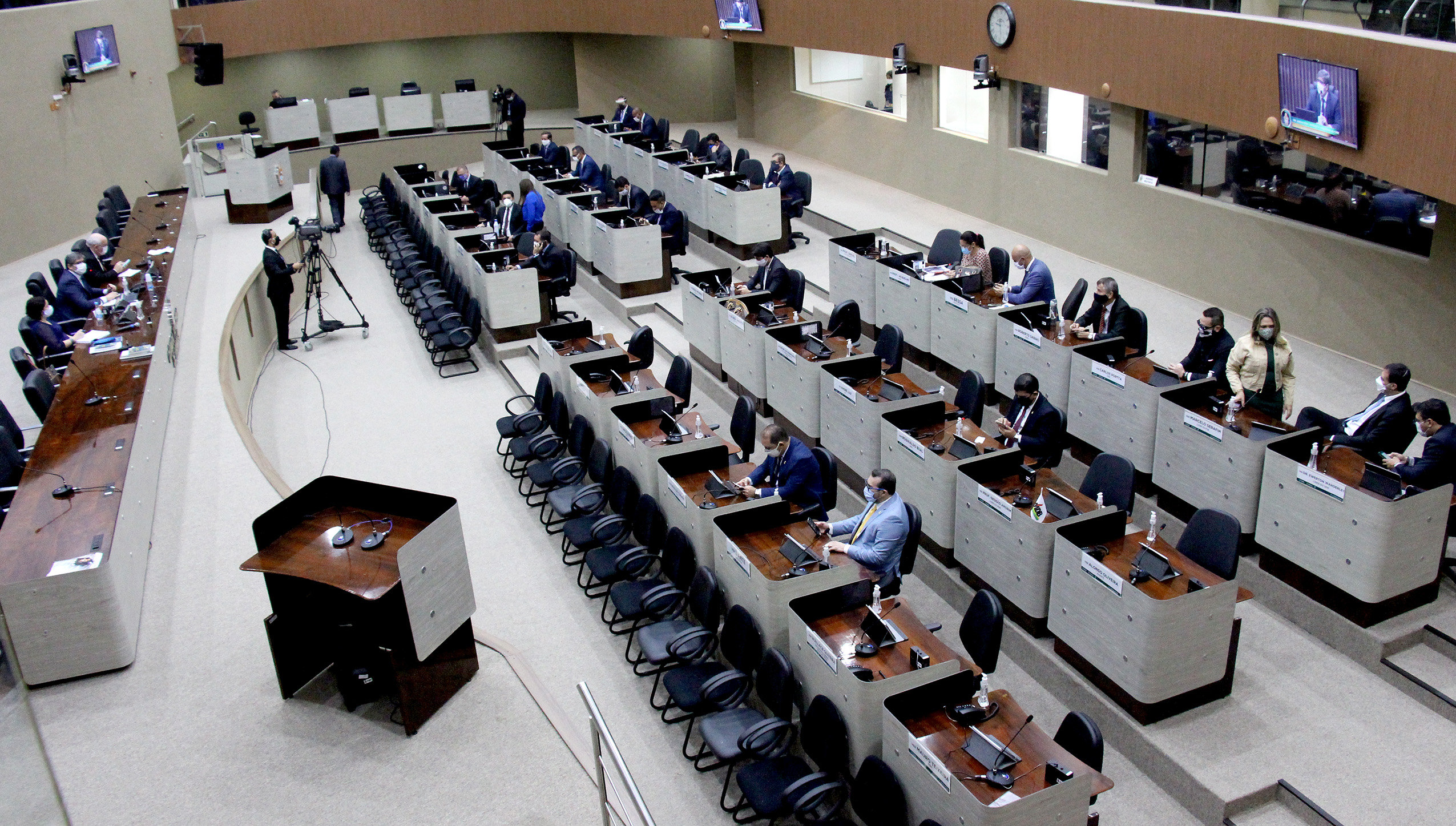 Câmara de Manaus voltará a ter sessões 100% presenciais a partir da próxima segunda-feira (04)