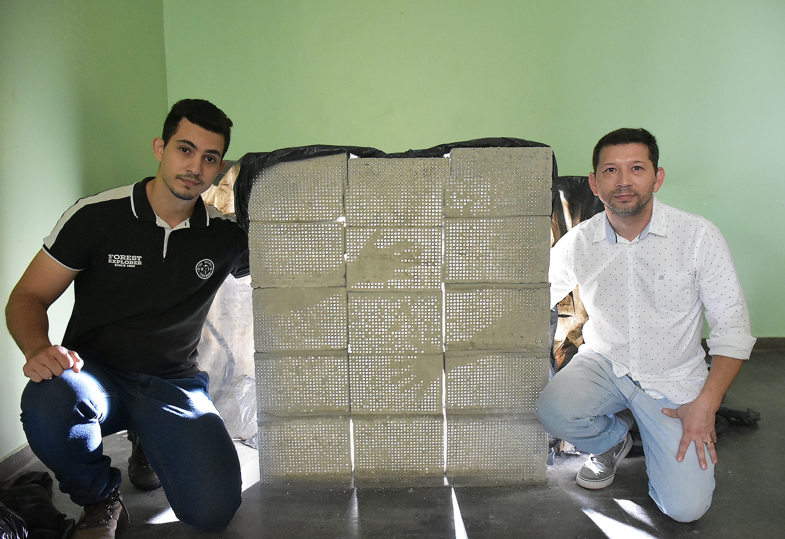 Decoração sustentável: protótipo de concreto translúcido é desenvolvido na UEA