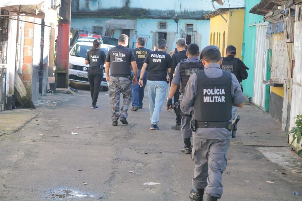 400 foram presos em força-tarefa contra homicídios em Manaus, diz SSP-AM