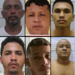 SSP-AM divulga imagens de seis membros de facções criminosas foragidos da Justiça