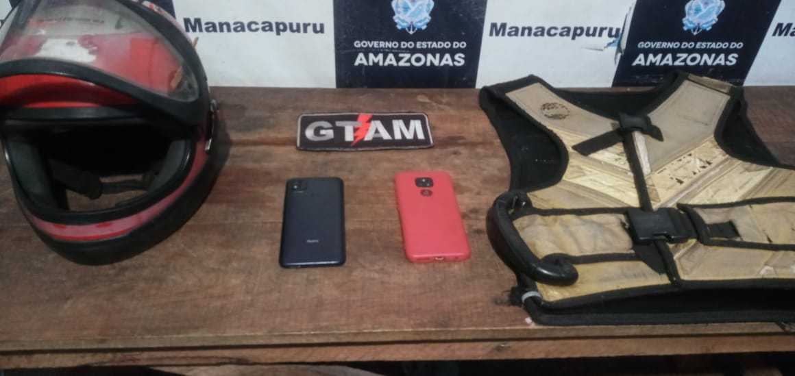 PM prende quatro suspeitos de roubos em Manacapuru