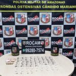 Rocam prende homem com 85 trouxinhas na Compensa