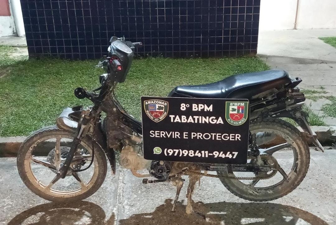 Em Tabatinga, PM prende quarteto e recupera quatro motos roubadas