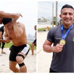 Tasso Alves é bicampeão brasileiro de luta de praia no Rio de Janeiro