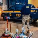 Em Humaitá, PRF apreende mais de 350 quilos de minério ilegal dentro de caminhão