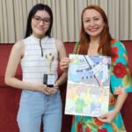 Giovanna de Matos, 16, consagrou-se bicampeã do 19º Concurso de Desenho e Mangá da Associação Nipo-brasileira da Amazônia Ocidental (Nippaku). A unidade escolar, que oferece a modalidade de ensino bilíngue português-japonês, é parceira da associação