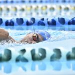 Aulas de natação na Vila Olímpica de Manaus