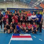 A equipe composta por 17 atletas competiu com o objetivo de conquistar vaga para o Circuito Nacional de Badminton Top-16 e conquistou 35 medalhas