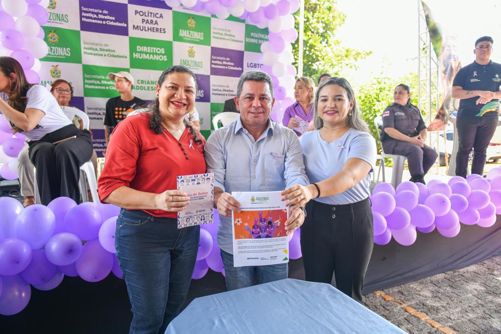 Vice-governador Tadeu de Souza destaca fortalecimento da rede de proteção à mulher, ampliada em 65% no Governo Wilson Lima