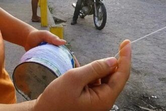 Cerol e Linha Chilena transforma brincadeira em perigo