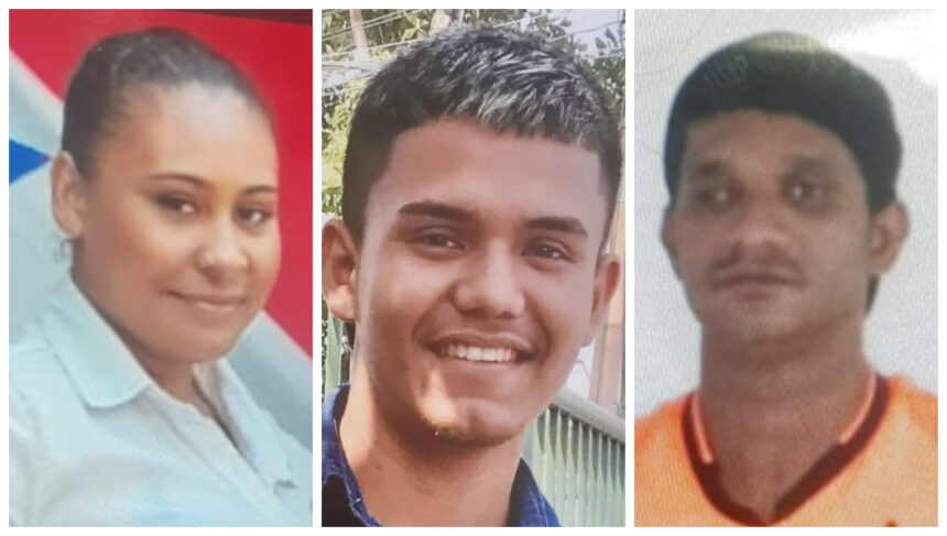 Três desaparecidos em Manaus têm fotos divulgadas