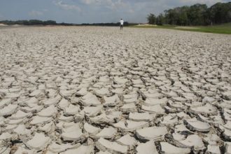 Seca dos rios no Amazonas