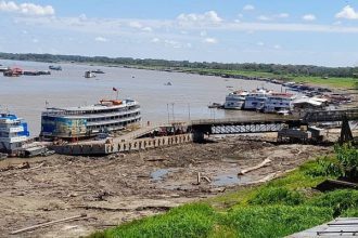 Seca no Amazonas pode ter chega ao pico