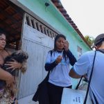 Vacinação de cães e gatos em Manaus contra a raiva