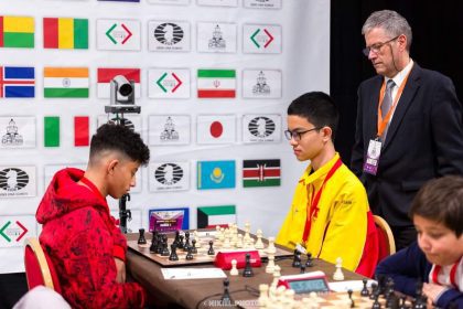 Estudante amazonense campeão de Xadrez vai para o Chile