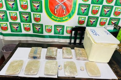 PM pega dez quilos de drogas em Beruri