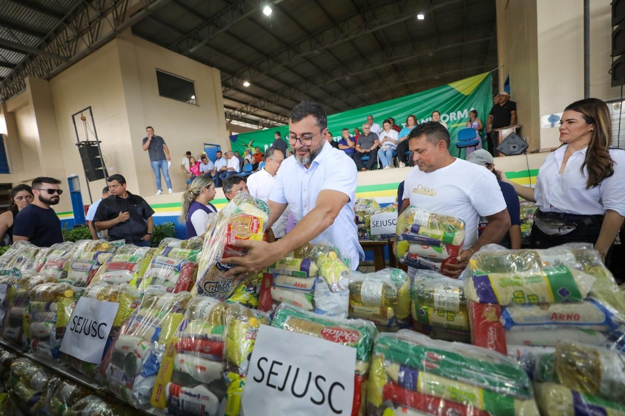 Em Borba, Wilson Lima entrega investimentos de R$ 34 milhões