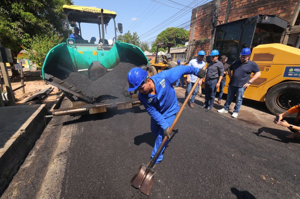 Governador Wilson Lima inicia nova etapa do Programa Asfalta Amazonas