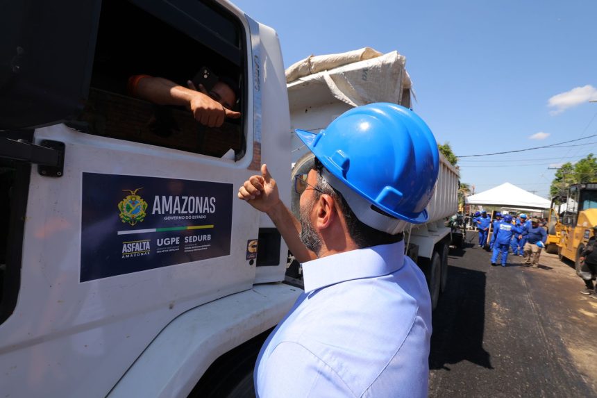 Governador Wilson Lima inicia nova etapa do Programa Asfalta Amazonas