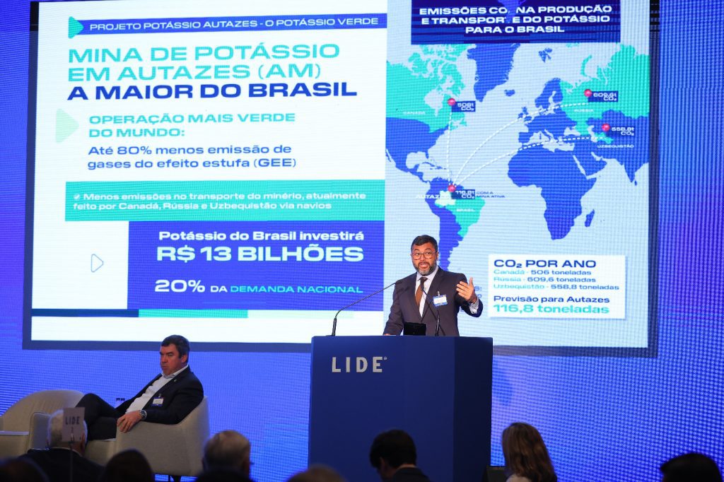 Wilson Lima defende avanço dos investimentos sustentáveis no Amazonas durante o 23º Fórum Empresarial