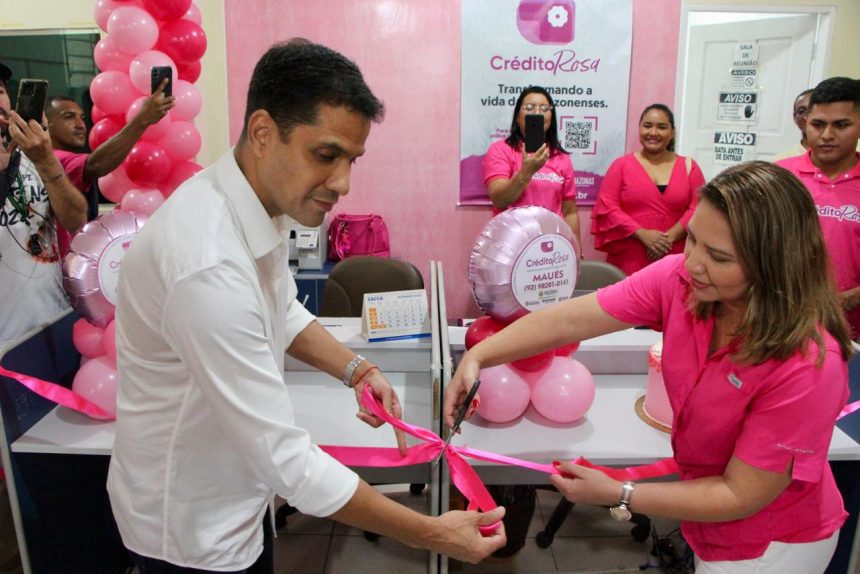 Crédito Rosa inaugura ponto fixo de atendimento em Maués