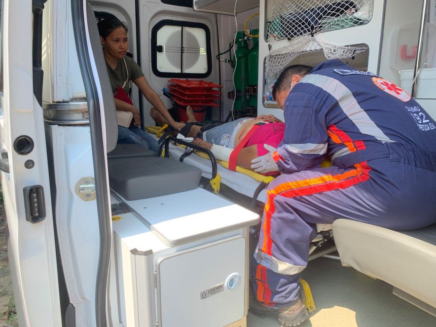 Acidente em Rio Preto da Eva com onze feridos