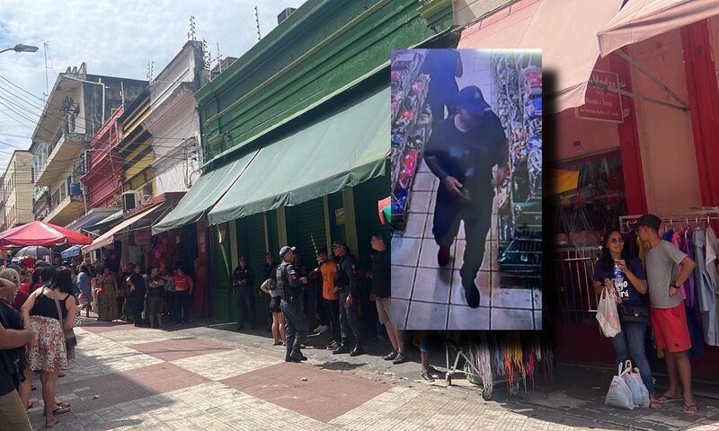 Assaltante do Centro é procurado