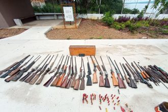 Arsenal em Novo Airão