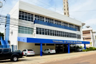 Fachada do TCE-RR que vai realizar concurso