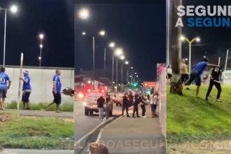 Briga torcedores Nacional e Manaus FC