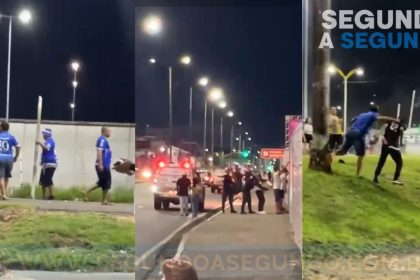 Briga torcedores Nacional e Manaus FC