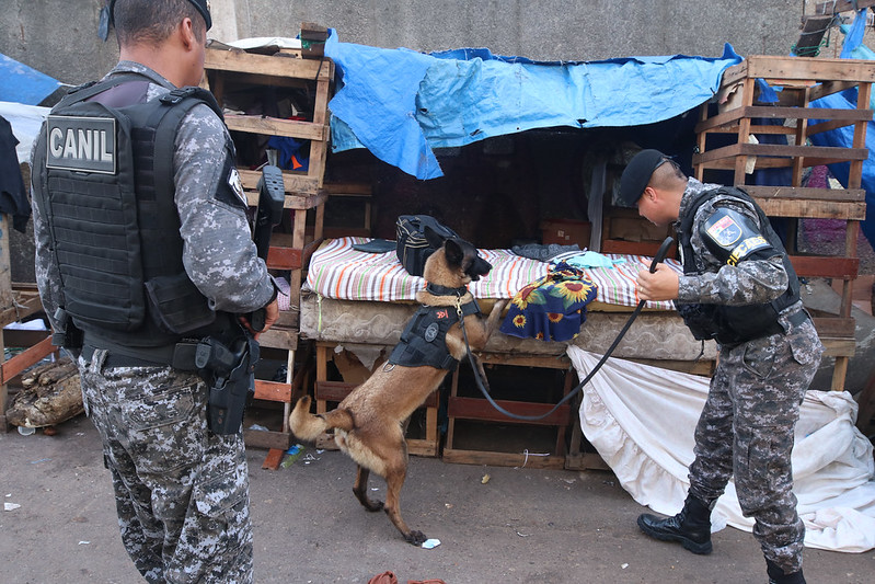 Operação em cracolândia de Manaus