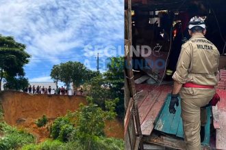 Duas pessoas desaparecidas em deslizamento em Manaus