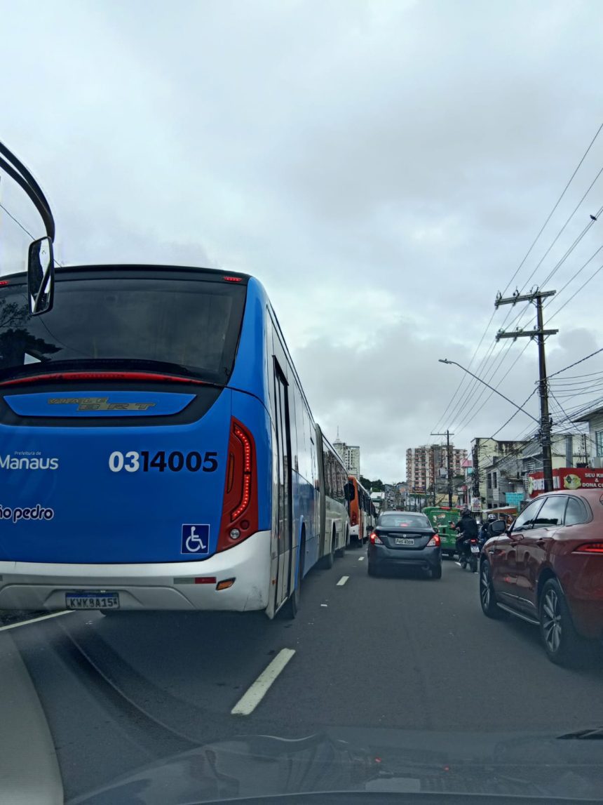 Greve de ônibus em Manaus