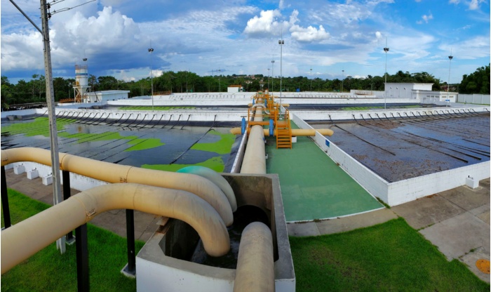 Obras rede de esgoto em Manaus