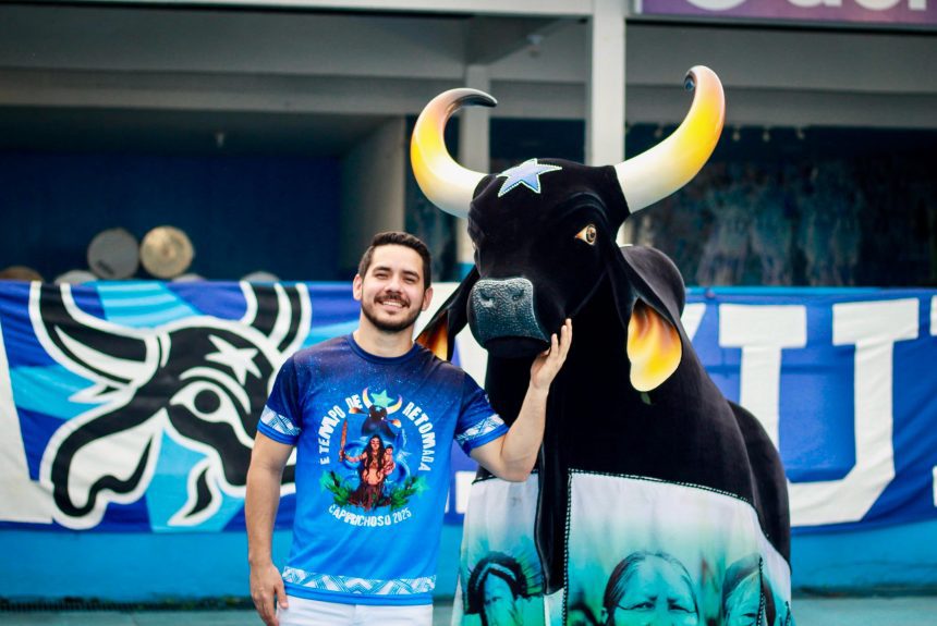 Caetano Medeiros é o novo amo do Boi Caprichoso