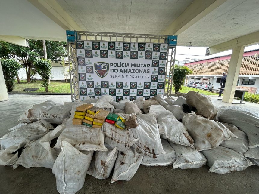 PM apreende drogas no interior do estado