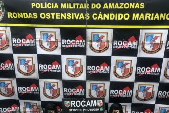 Homem é preso com drogas e câmeras de monitoramento