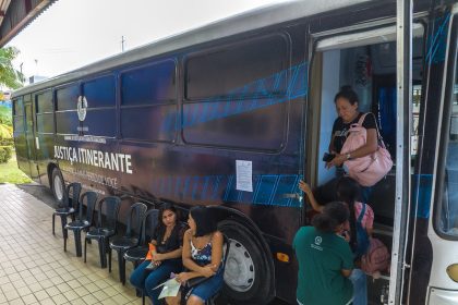 Justiça itinerante do TJAM em Manaus