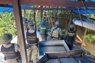 Operação contra garimpo ilegal no Vale do Javari