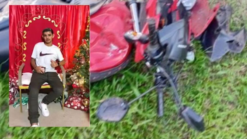 Jovem morre em acidente de trânsito
