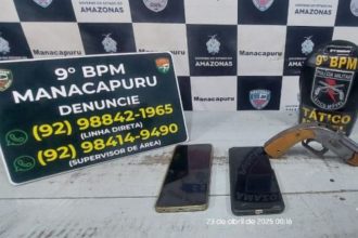 Quadrilha presa em Manacapuru