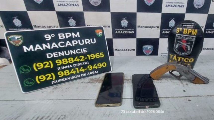 Quadrilha presa em Manacapuru