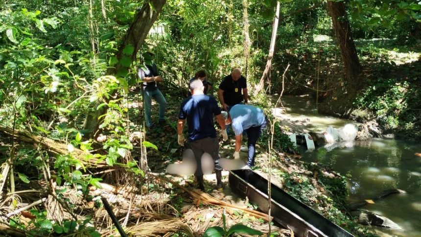 Homem encontrado morto em igarapé