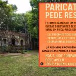 Moradores relatam falta de energia em Paricatuba