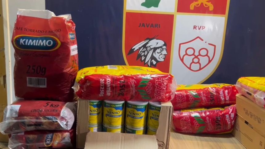 Homem preso tentando furtar café e leite