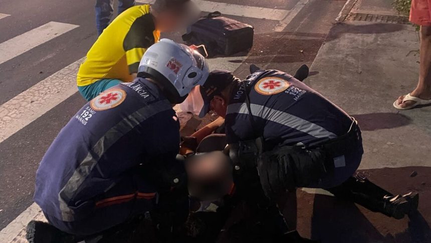 Estudante atropelada na faixa de pedestre