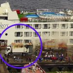 Vídeo: caminhão-baú pega fogo em Manaus