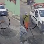 Vídeo mostra motorista atropelando cachorro em Manaus